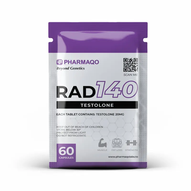 Pharmaqo Labs RAD 140 – 60caps x 20mg